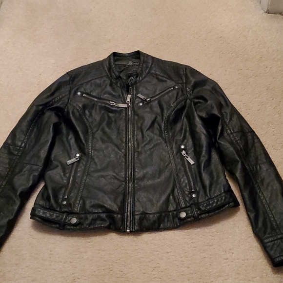 Jou Jou Jackets & Blazers - Jou Jou Faux Leather Jacket